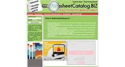 Desktop Screenshot of datasheetcatalog.biz